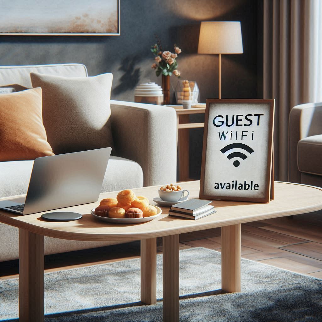 How to set up a guest WiFi network.